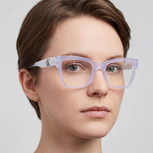 Calvin Klein Ckj23646 White Eyeglasses Unisex — lifestyle wear, office and daily use