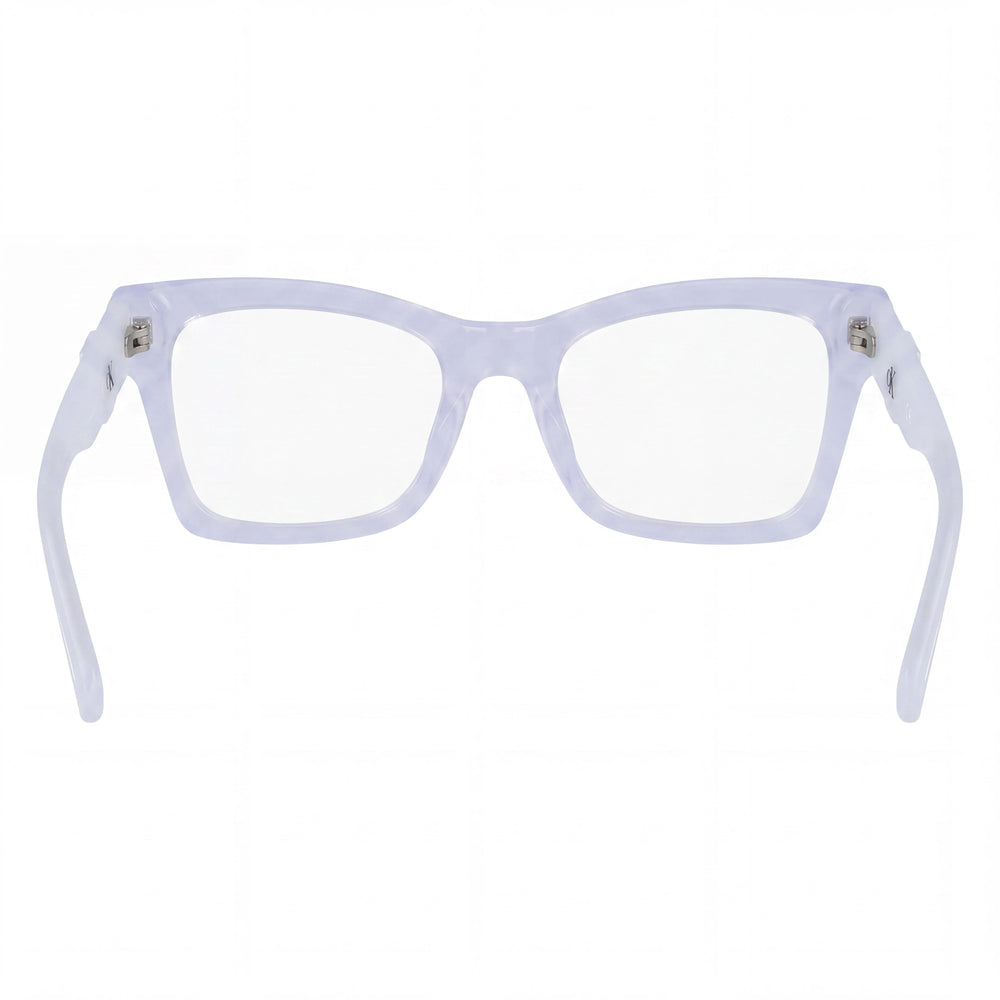 Calvin Klein Jeans CKJ23646 White Unisex Polarized Metal Sunglasses 52mm