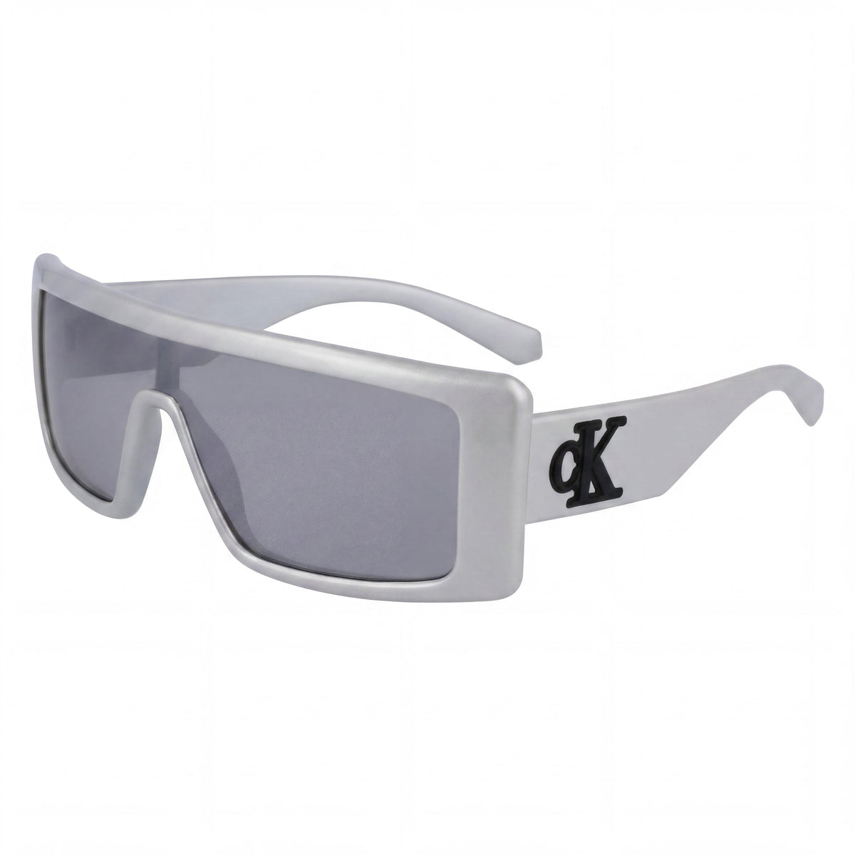 Gafas de sol Calvin Klein Ckj23655s Silver Shield Unisex, 57mm, Photo 1