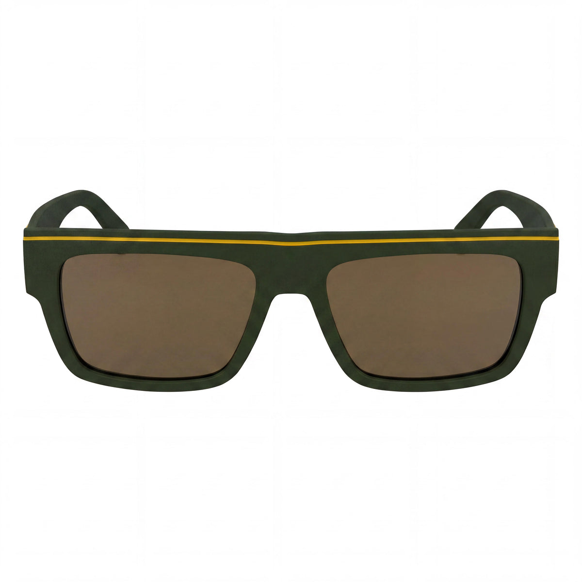 Calvin Klein Ckj24603s Khaki Rectangle Sunglasses for Men, 55mm, Photo 2