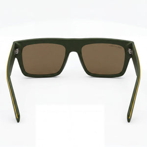 Calvin Klein Ckj24603s Rectangle Sunglasses for Men — interior view, Non-Polarized lens detail
