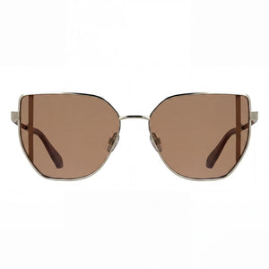 Calvin Klein Ckj25209s Cat Eye Sunglasses for Women — front view, Metal frame
