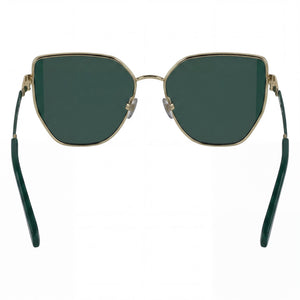 Calvin Klein Ckj25209s Cat Eye Sunglasses for Women — interior view, Non-Polarized lens detail