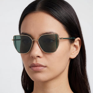Calvin Klein Ckj25209s Gold Sunglasses Women — lifestyle wear, road trips and long highway drives