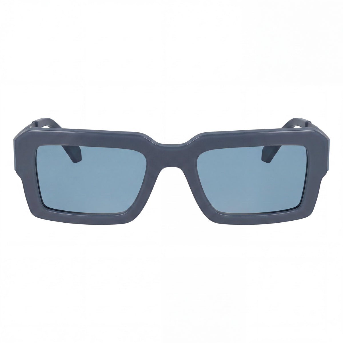 Gafas de sol rectangulares unisex Calvin Klein Ckj25606s azules, 52 mm, Photo 2