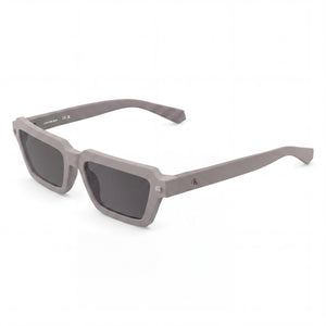 Calvin Klein Ckj25622s Gray Rectangle Sunglasses for Women, Solid Grey lens