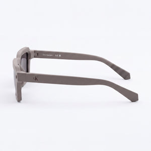 Calvin Klein Ckj25622s Rectangle Sunglasses Women — side view, Non-Polarized Solid Grey lens