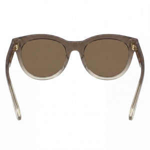 Calvin Klein Ckj26600s Round Sunglasses Women — side view, Non-Polarized Light Brown lens