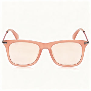 Calvin Klein CKJ512S Square Sunglasses for Women — front view, Plastic frame