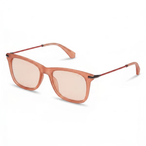 Calvin Klein CKJ512S Pink Brown Square Sunglasses for Women, Brown lens