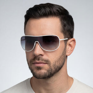 Calvin Klein CKR120S White Sunglasses Men — lifestyle wear, everyday sun coverage