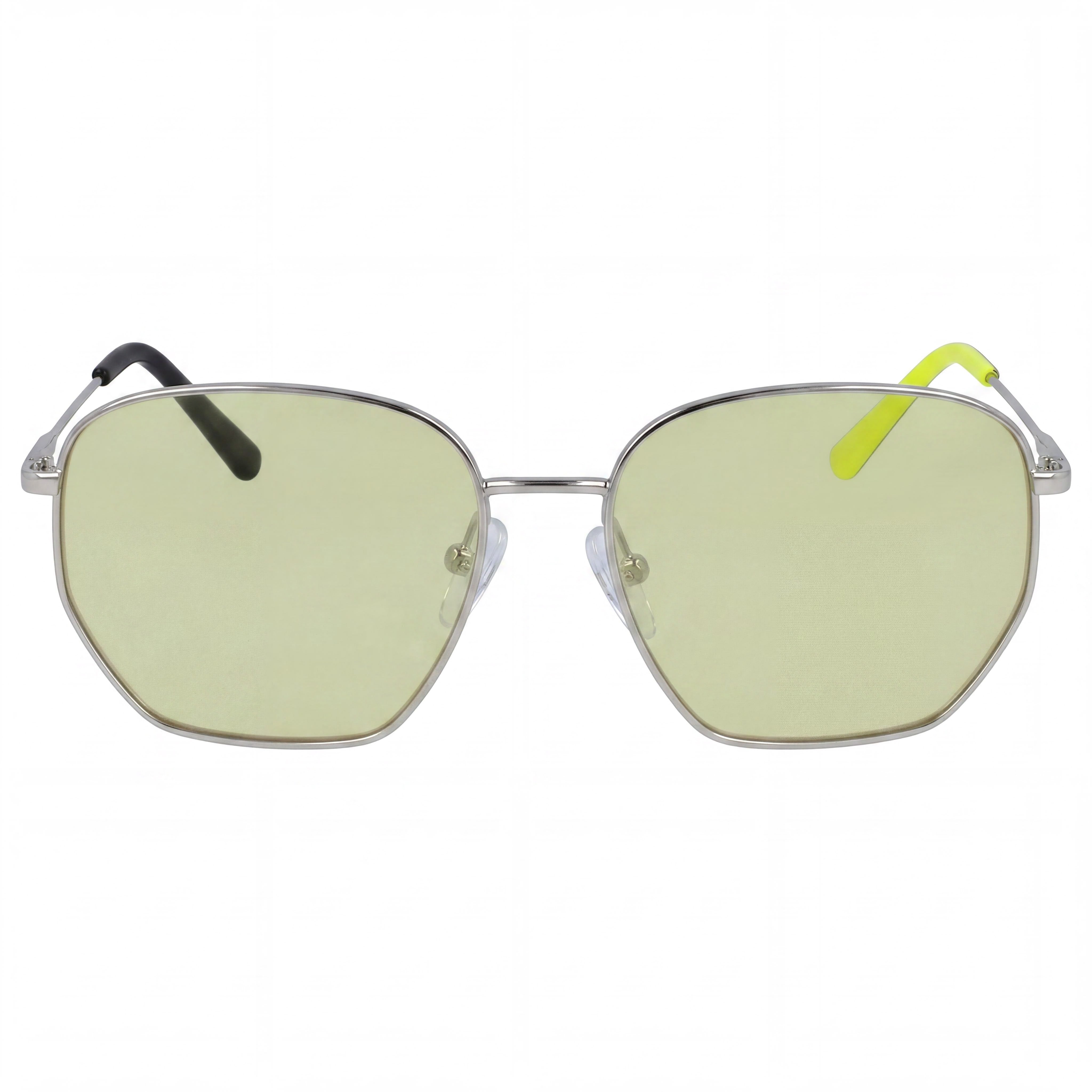Gafas de sol Calvin Klein The Standards para mujer, de policarbonato plateado, no polarizadas, con lentes de 51 mm y protección UV., Photo 2