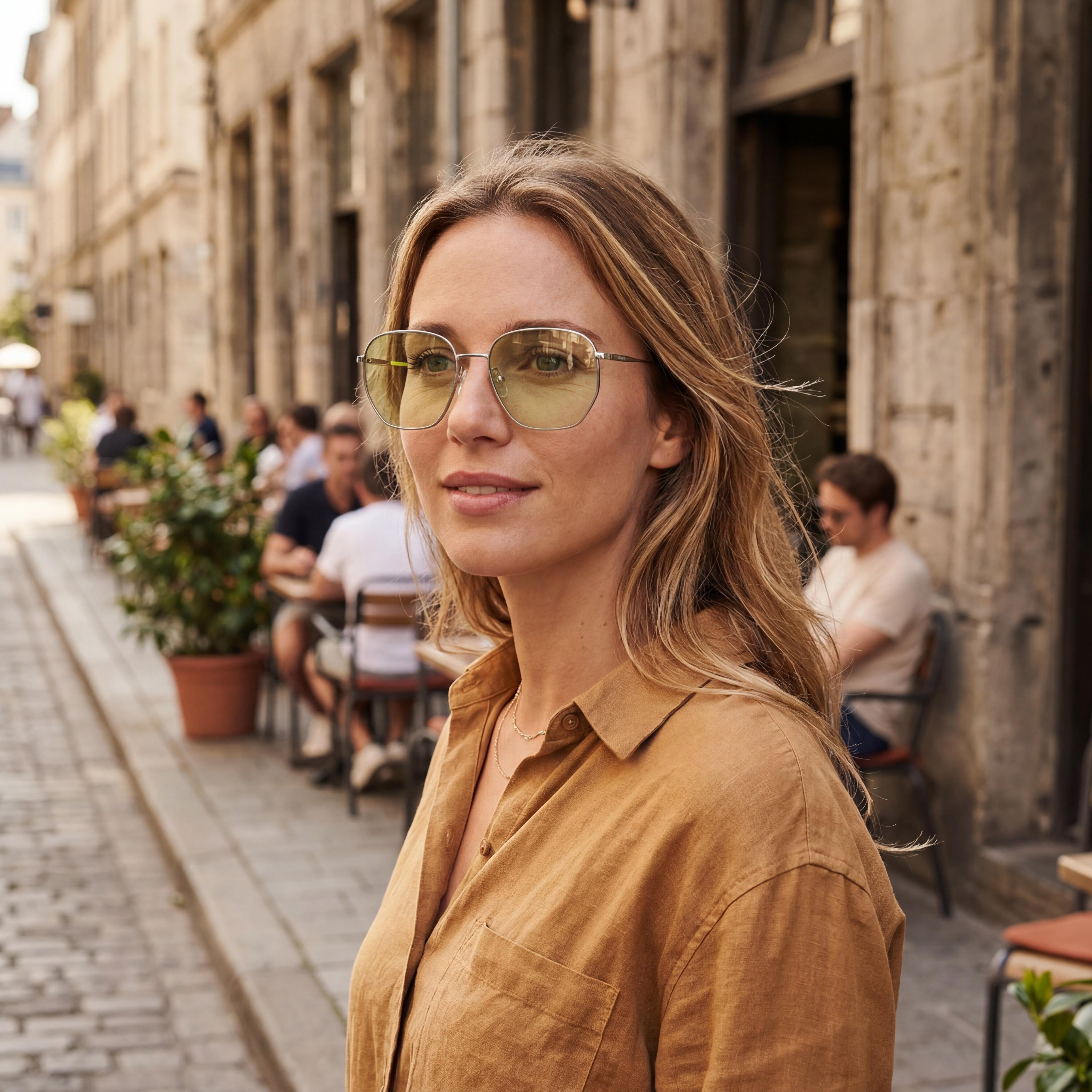 Gafas de sol Calvin Klein The Standards para mujer, de policarbonato plateado, no polarizadas, con lentes de 51 mm y protección UV., Photo 6
