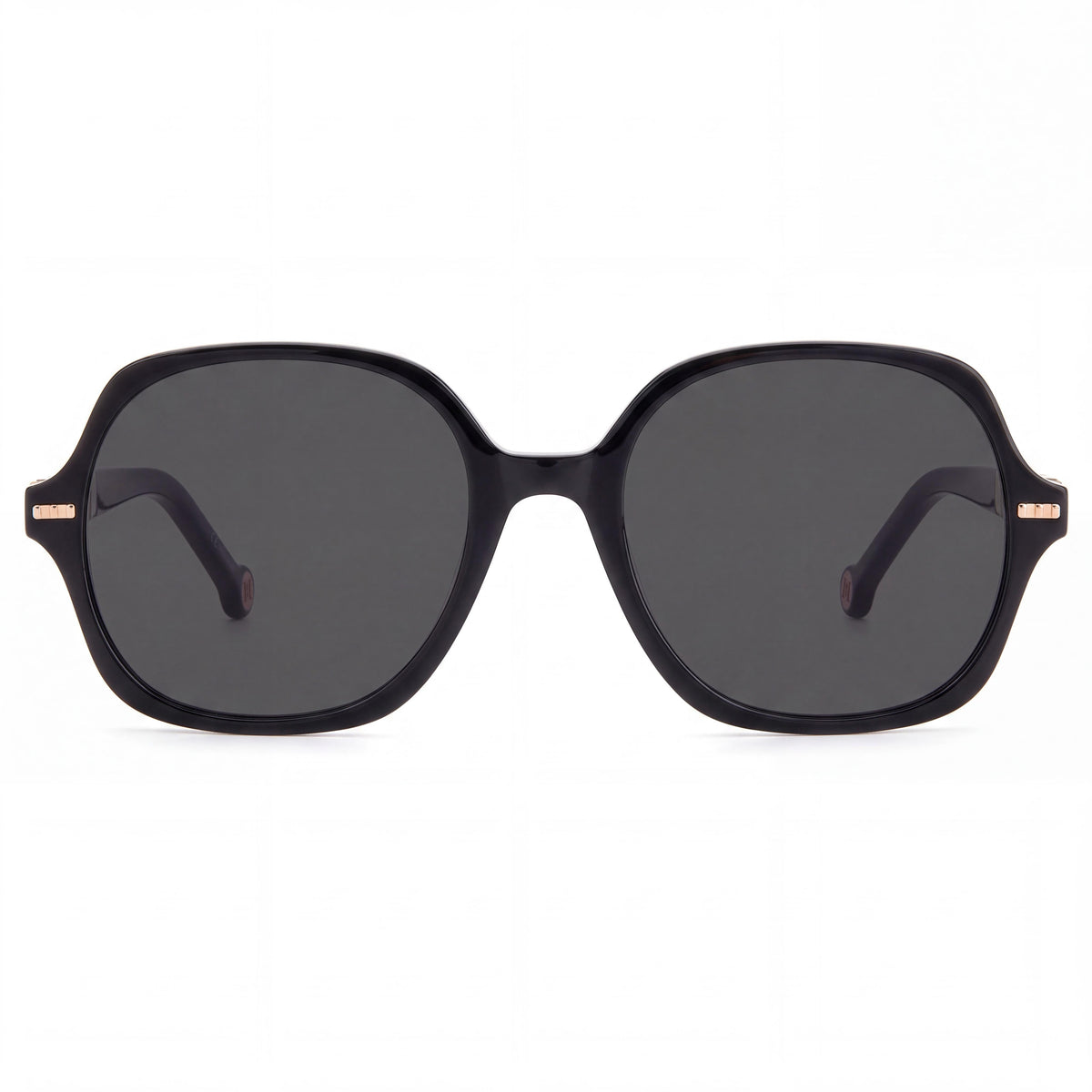 Carolina Herrera 0106/S Black Square Sunglasses for Women, 55mm, Photo 2