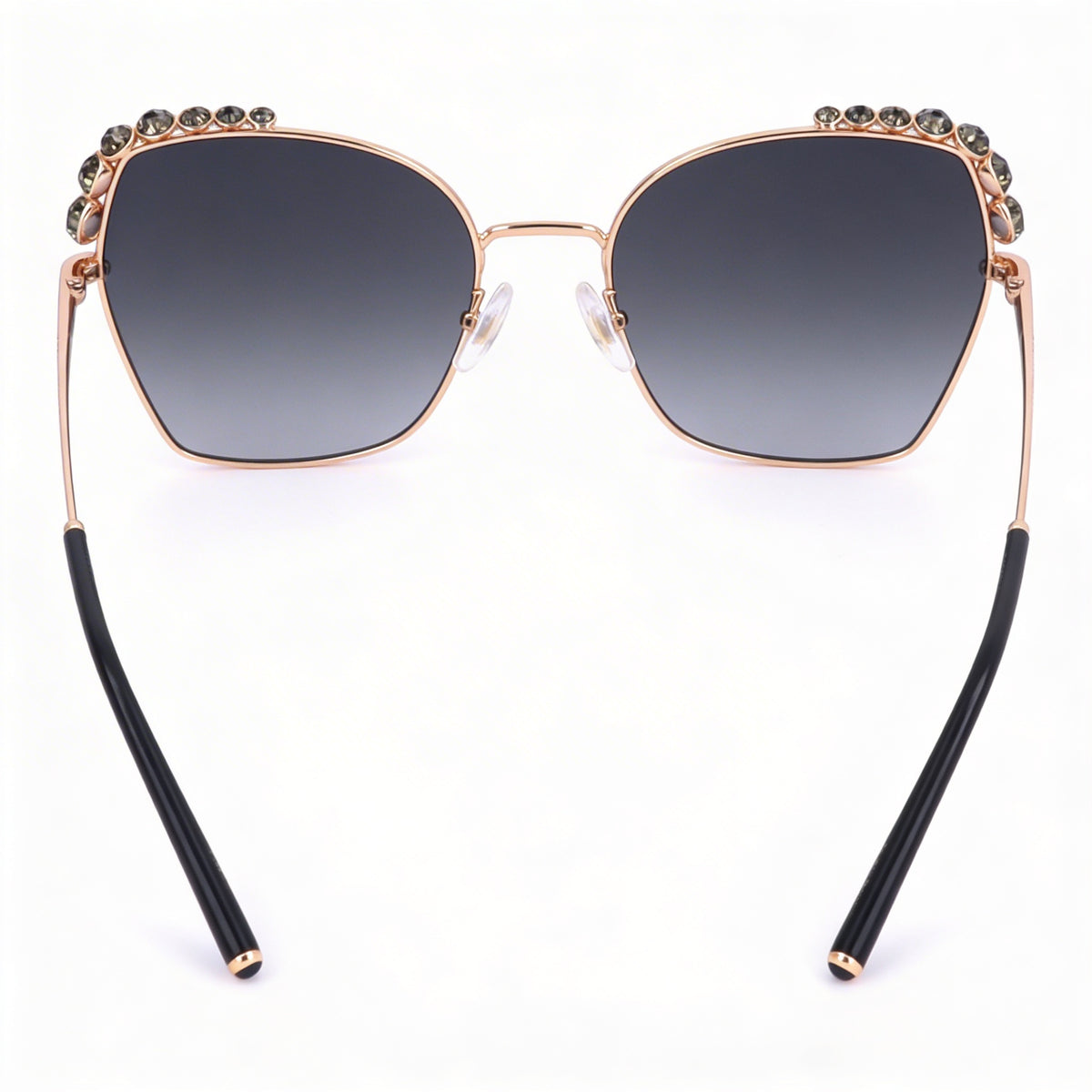 Carolina Herrera Casual Gold Square Sunglasses for Women, 59mm, Photo 3