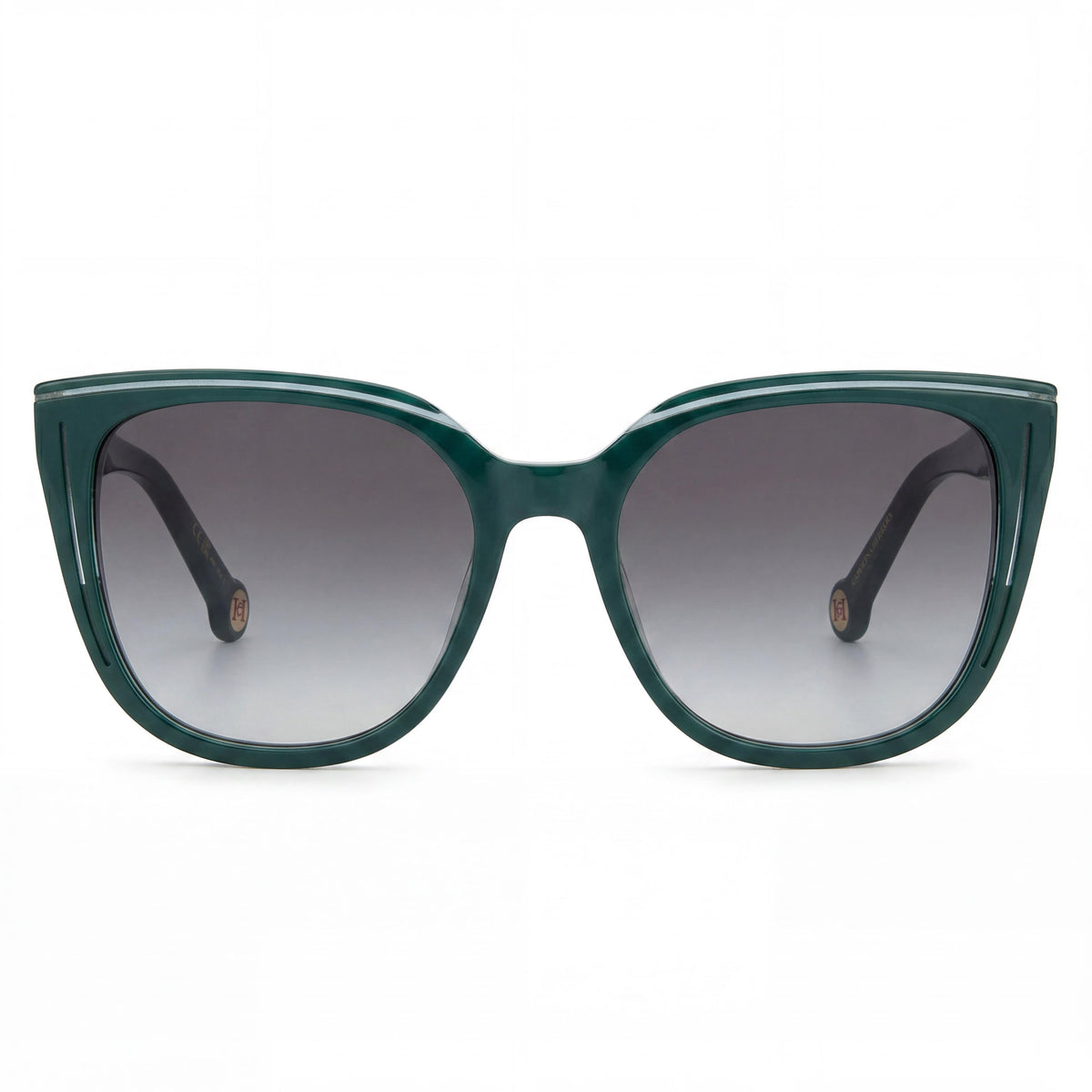 Gafas de sol Carolina Herrera Casual HER 0144/S tipo ojo de gato para mujer, color verde, 53 mm, Photo 2