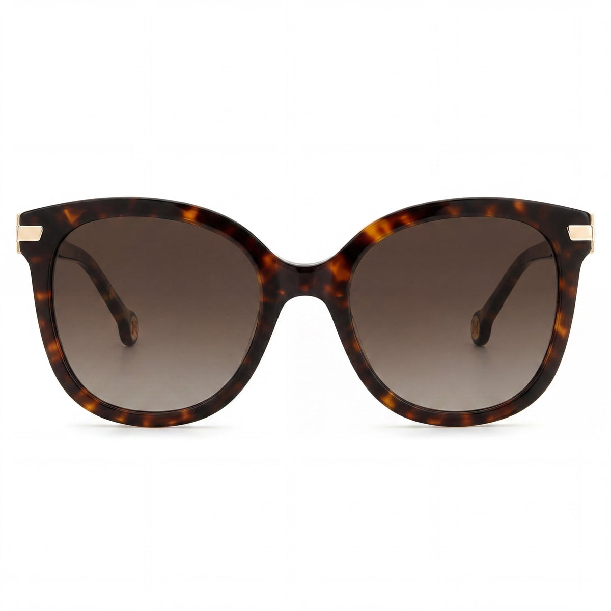 Carolina Herrera Casual Havana Cat Eye Sunglasses for Women, 55mm, Photo 2