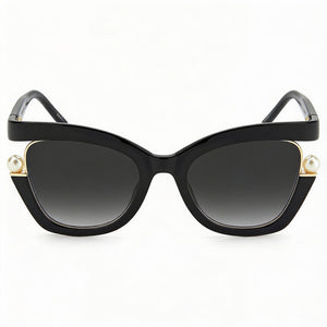 Carolina Herrera Ch 0002/S Cat Eye Sunglasses for Women — front view, Polyamide frame