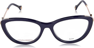 Carolina Herrera CH 0021 0PJP Cat Eye Eyeglasses for Women — front view, Plastic