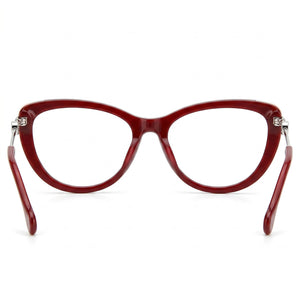 Carolina Herrera Ch 0021 Cat Eye Eyeglasses for Women — front view, Plastic