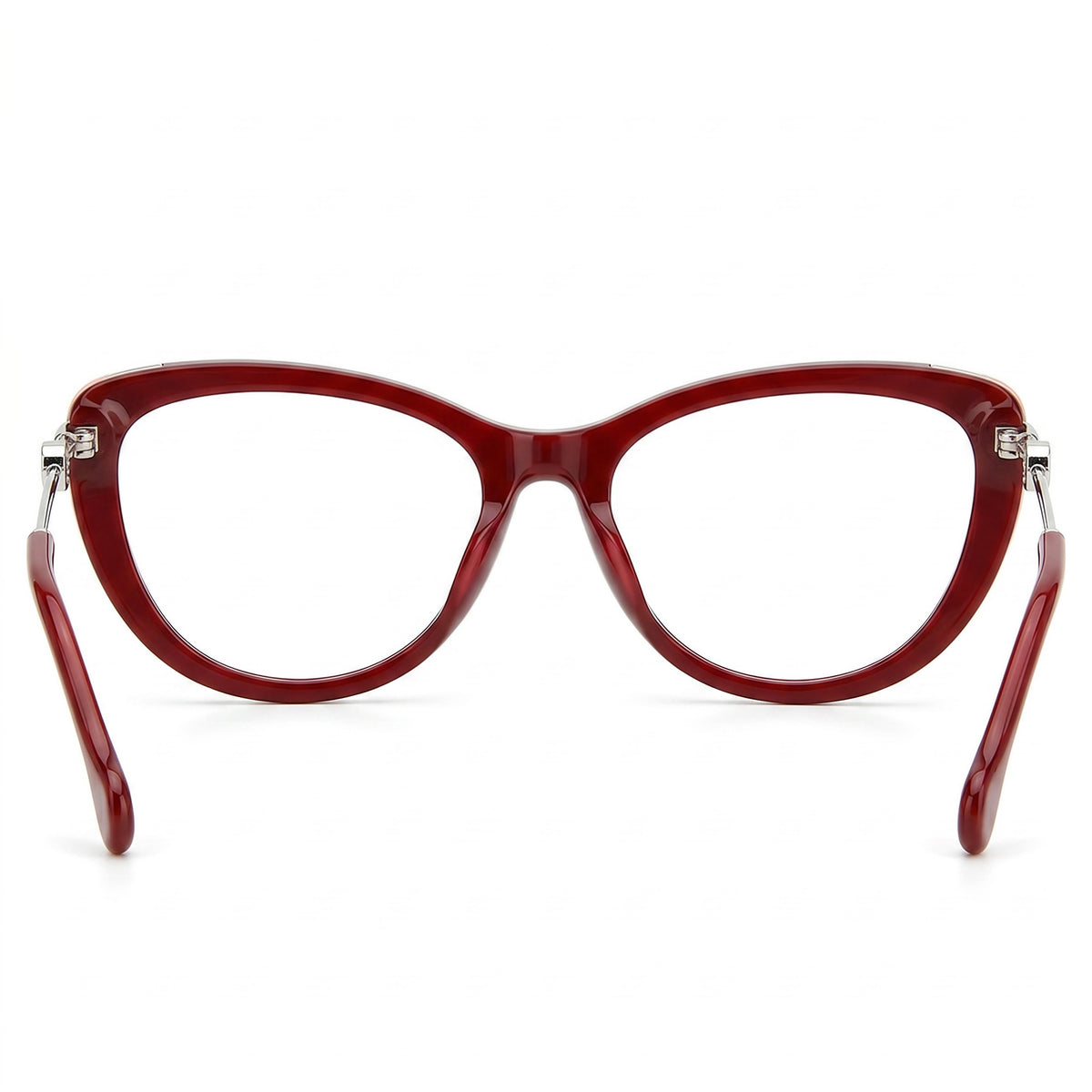 Carolina Herrera Ch 0021 Burgundy Cat Eye Eyeglasses for Women, 54mm, Photo 2