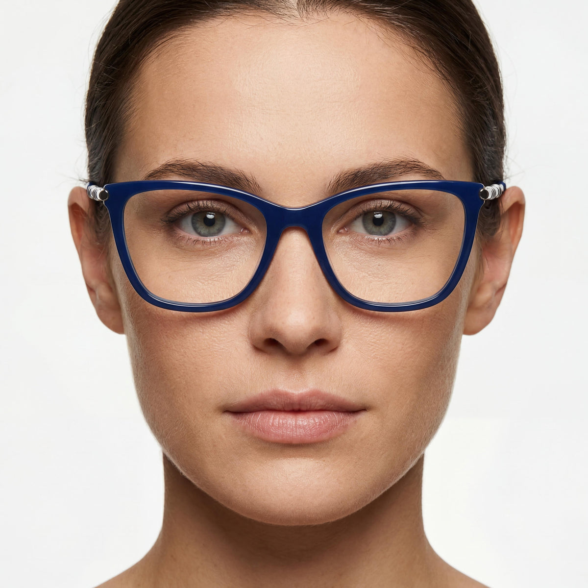 Gafas Carolina Herrera CH 0028 con montura ojo de gato en azul para mujer, 53 mm, Photo 3