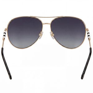 Carolina Herrera Ch 0034/S Aviator Sunglasses for Women — interior view, Non-Polarized lens detail