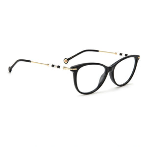 Carolina Herrera CH-0043 Cat Eye Eyeglasses for Women — front view, Acetate