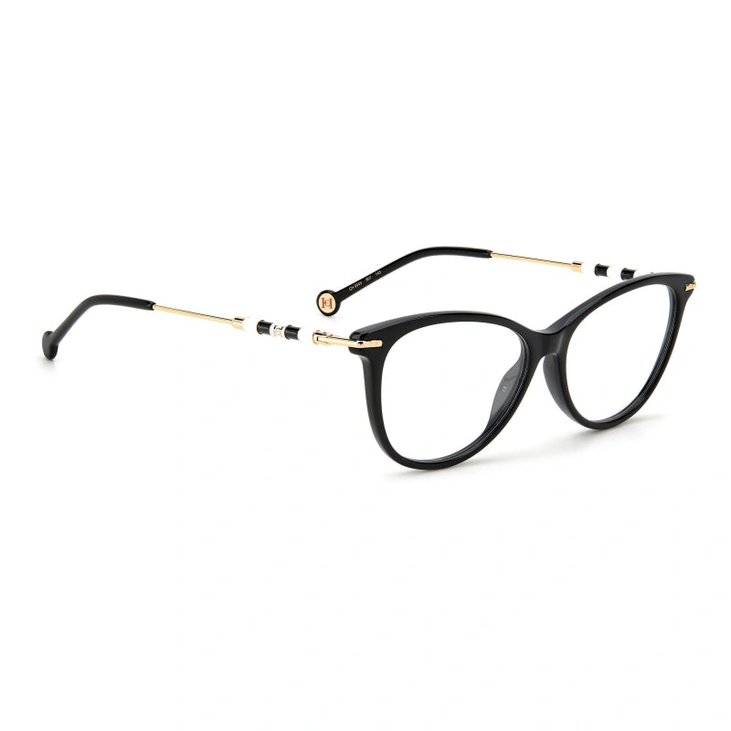 Carolina Herrera CH-0043 Cat Eye Eyeglasses for Women — front view, Acetate