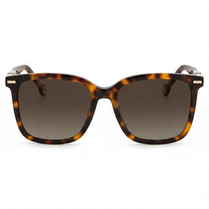 Carolina Herrera Ch 0045/s Square Sunglasses for Unisex — front view, Acetate frame