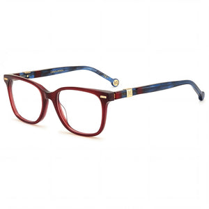 Carolina Herrera CH 0047 Red Square Eyeglasses for Women, Plastic frame