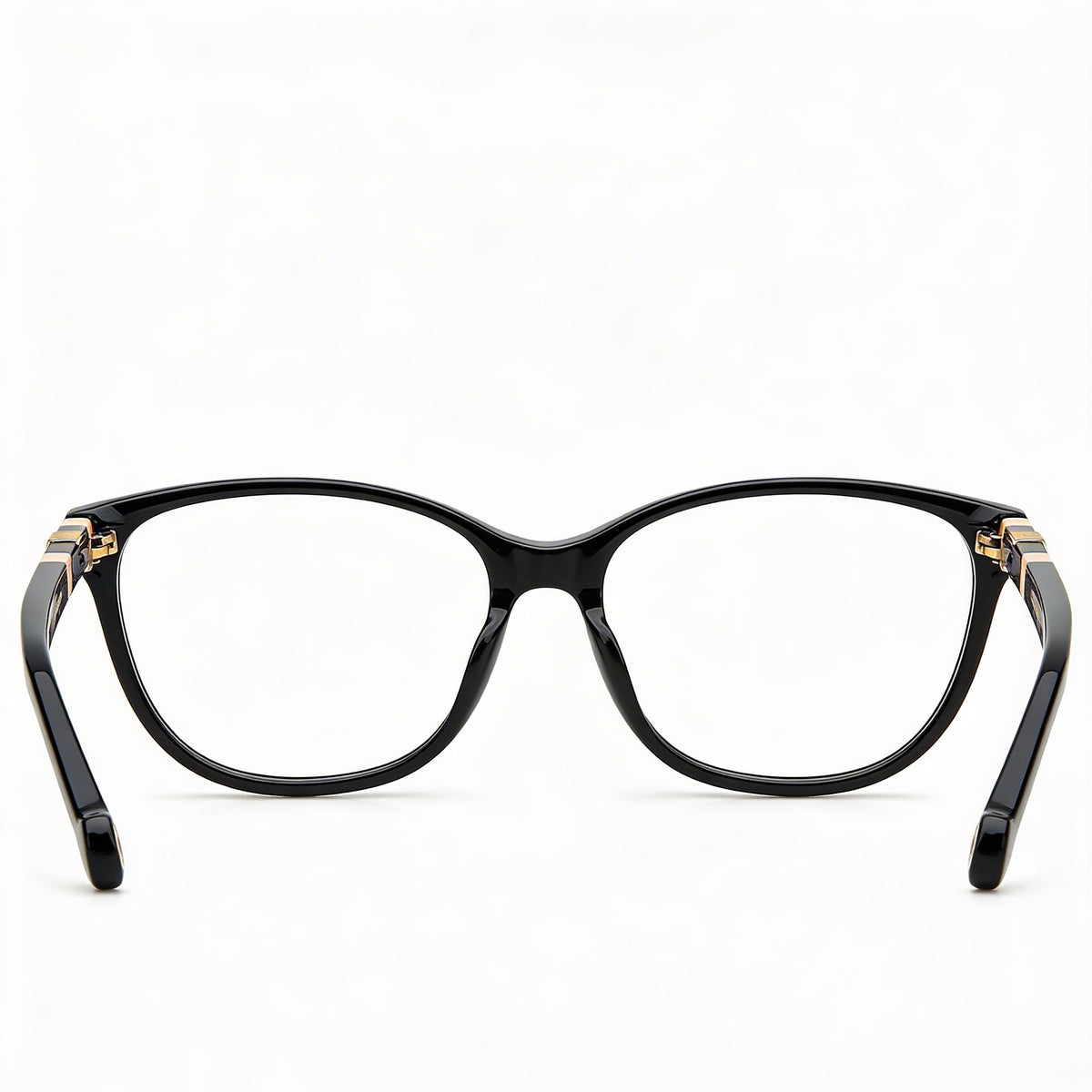 Carolina Herrera CH 0048 Black Rectangle Eyeglasses for Women, 53mm, Photo 3