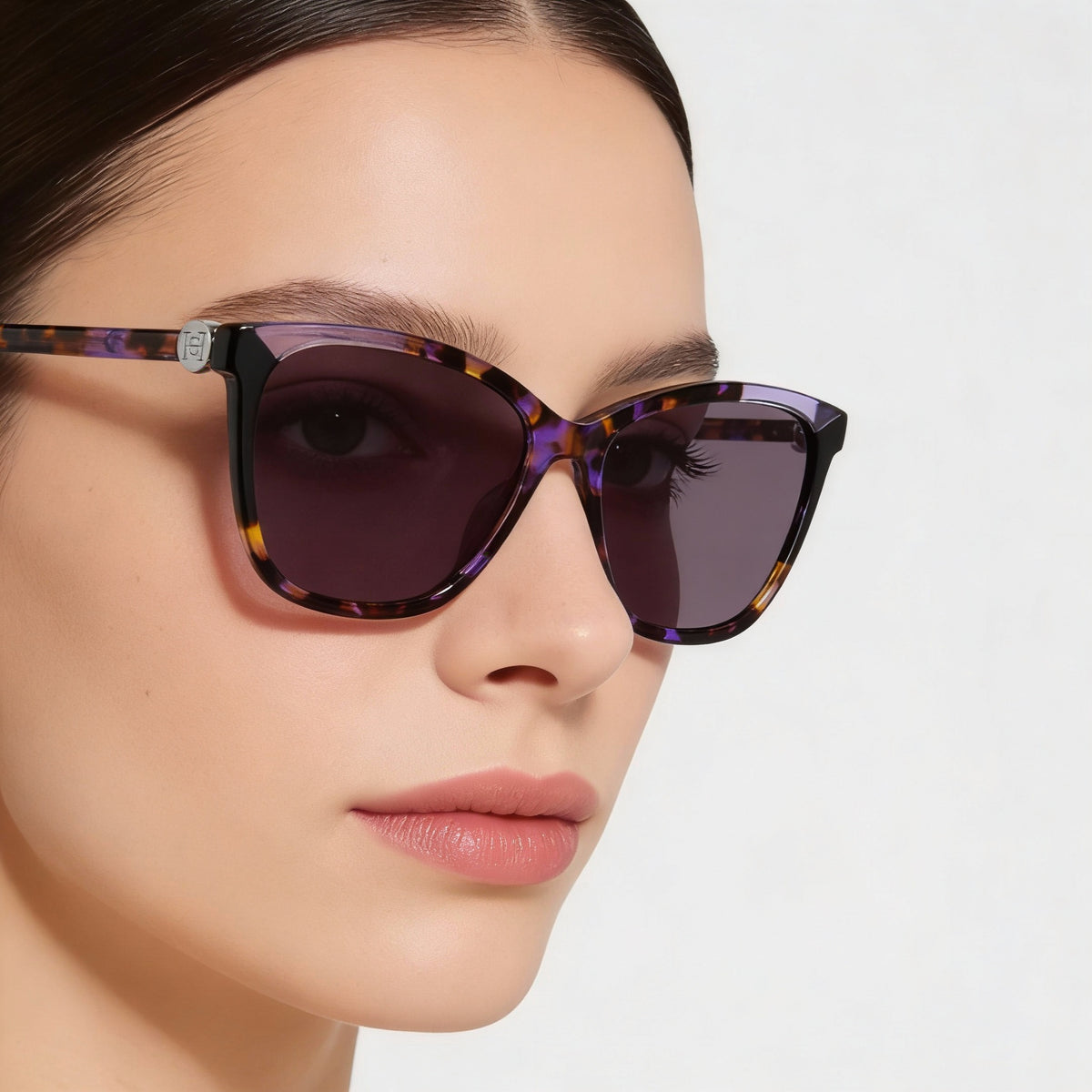 Gafas de sol de mariposa violeta Carolina Herrera CH 0052/S para mujer, 58mm, Photo 4