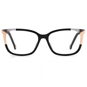Carolina Herrera CH 0055 Rectangle Eyeglasses for Women — front view, Acetate