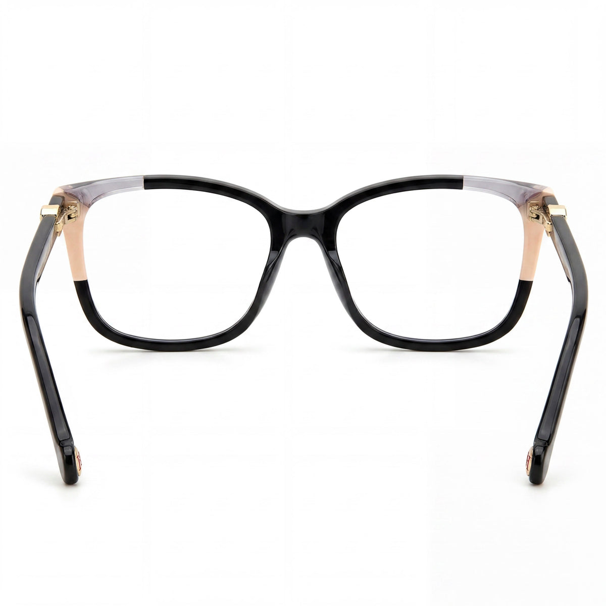 Carolina Herrera CH 0055 Black Rectangle Eyeglasses for Women, 54mm, Photo 4