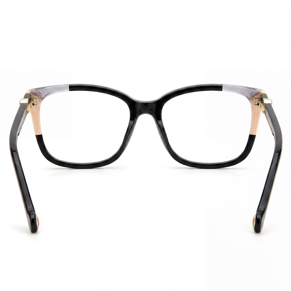 Carolina Herrera CH 0055 Black Rectangle Eyeglasses for Women, 54mm, Photo 4