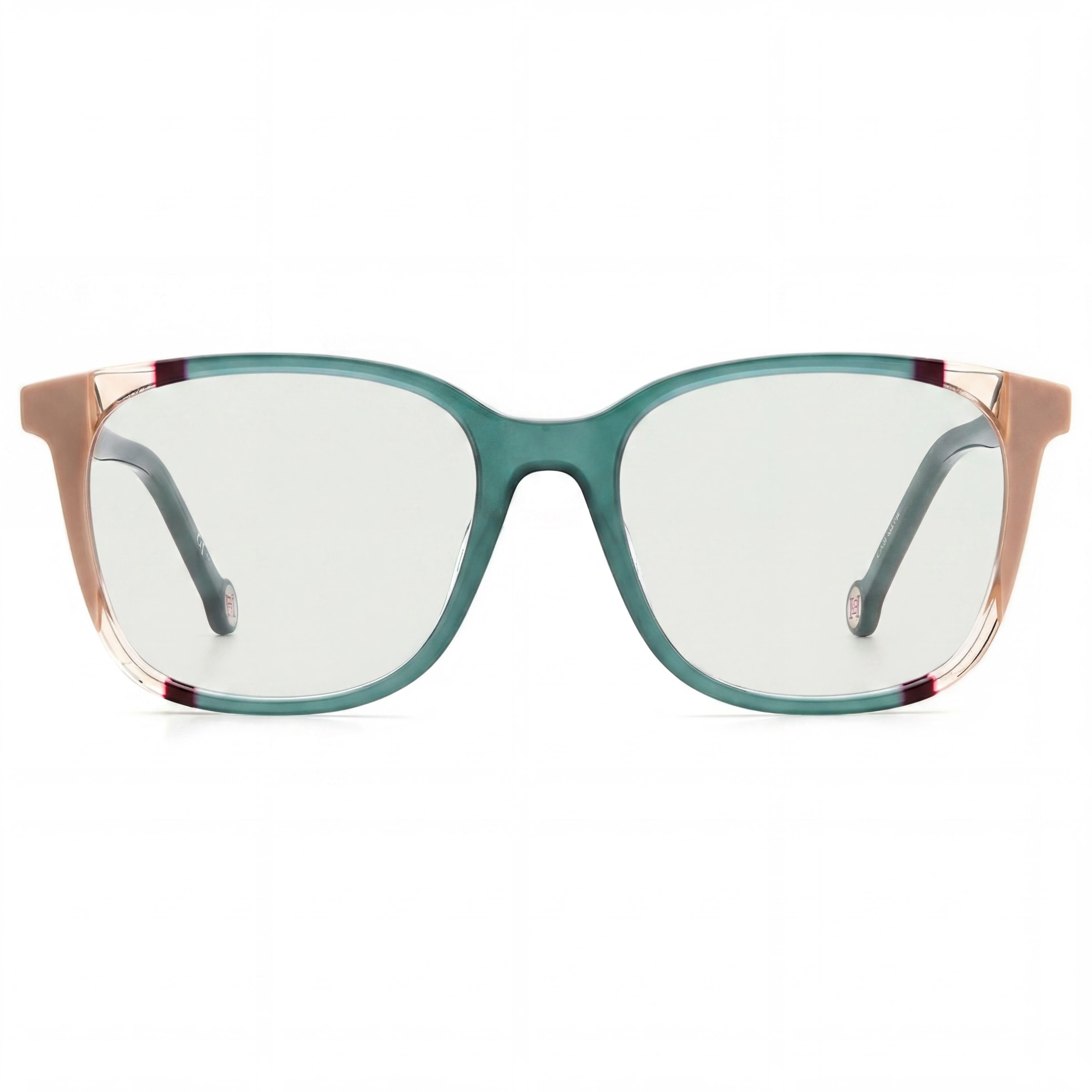 Gafas Carolina Herrera CH 0065 para mujer, color azul verdoso/marrón, 52 mm, Photo 2