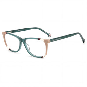 Carolina Herrera CH 0066 Blue Square Eyeglasses for Women, Acetate frame