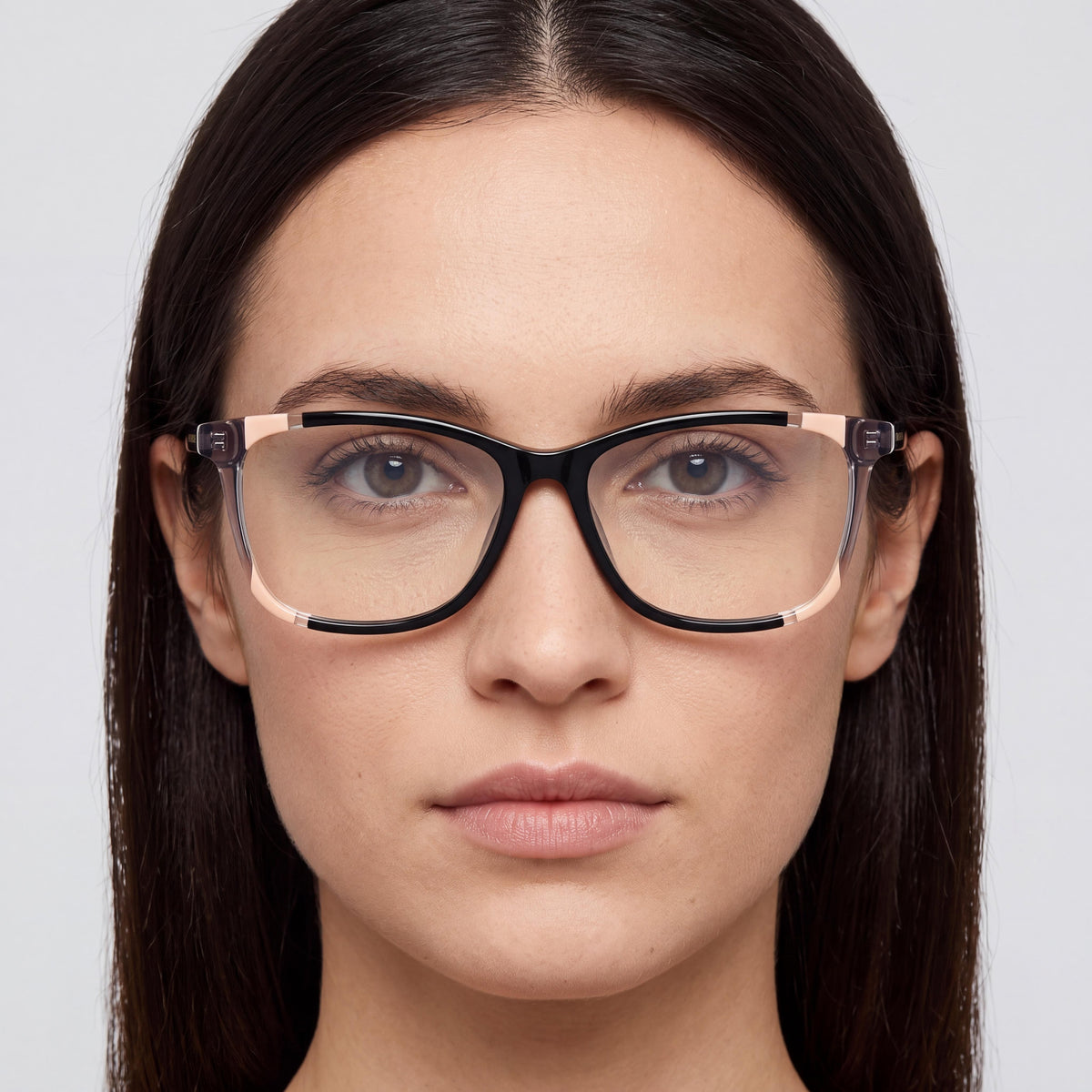 Carolina Herrera CH 0066 KDX Black Square Eyeglasses for Women, 53mm, Photo 3