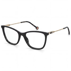 Carolina Herrera CH 0071 Black Rectangle Eyeglasses for Women, Acetate frame