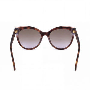 Carolina Herrera Essential Cat Eye Sunglasses for Women — interior view, Non-Polarized lens detail