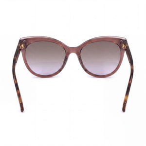 Carolina Herrera Essential Shield Sunglasses Women — side view, Non-Polarized Gray lens