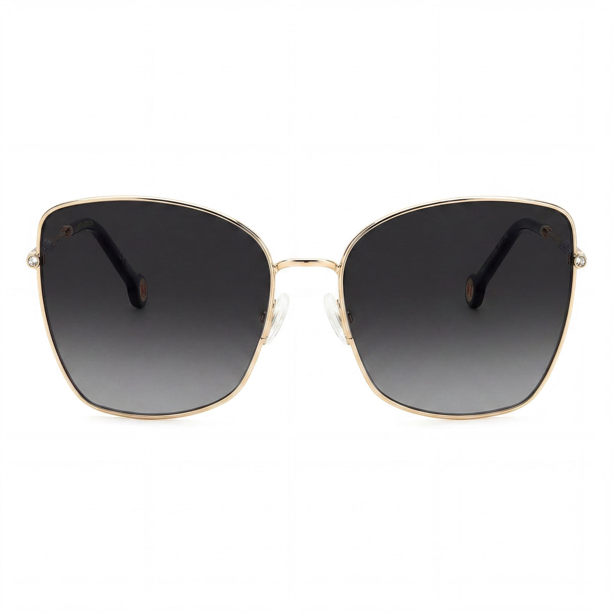 Carolina Herrera HER 0133/S Gold Cat Eye Sunglasses Unisex, 59mm, Photo 2