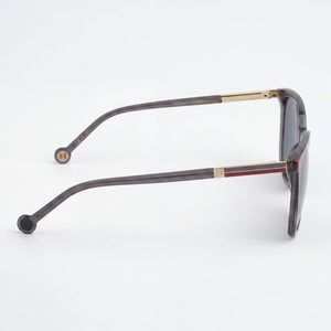 Carolina Herrera Square Sunglasses Women — side view, Non-Polarized lens