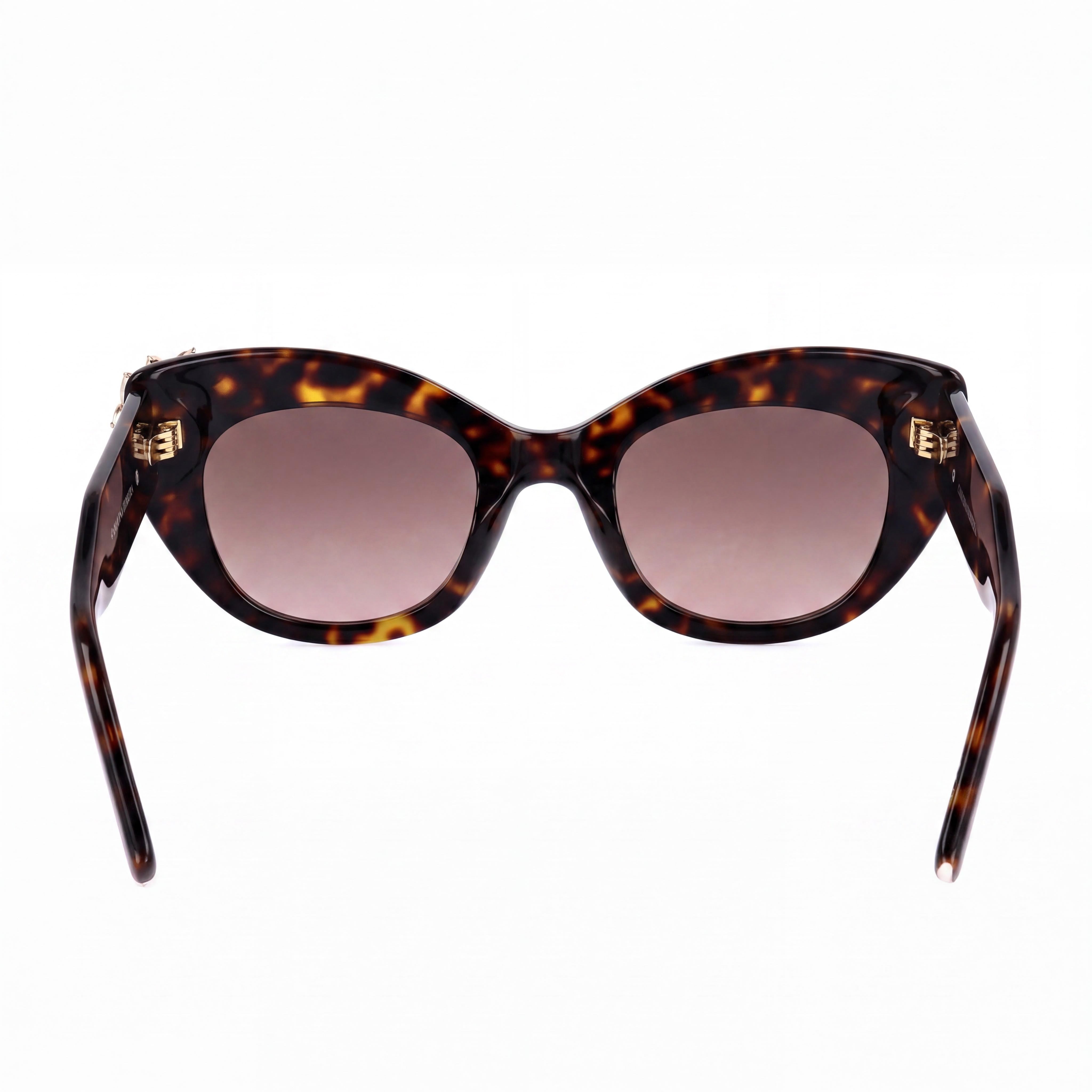 Carolina Herrera Havana Cat Eye Sunglasses for Women, 50mm, Photo 4