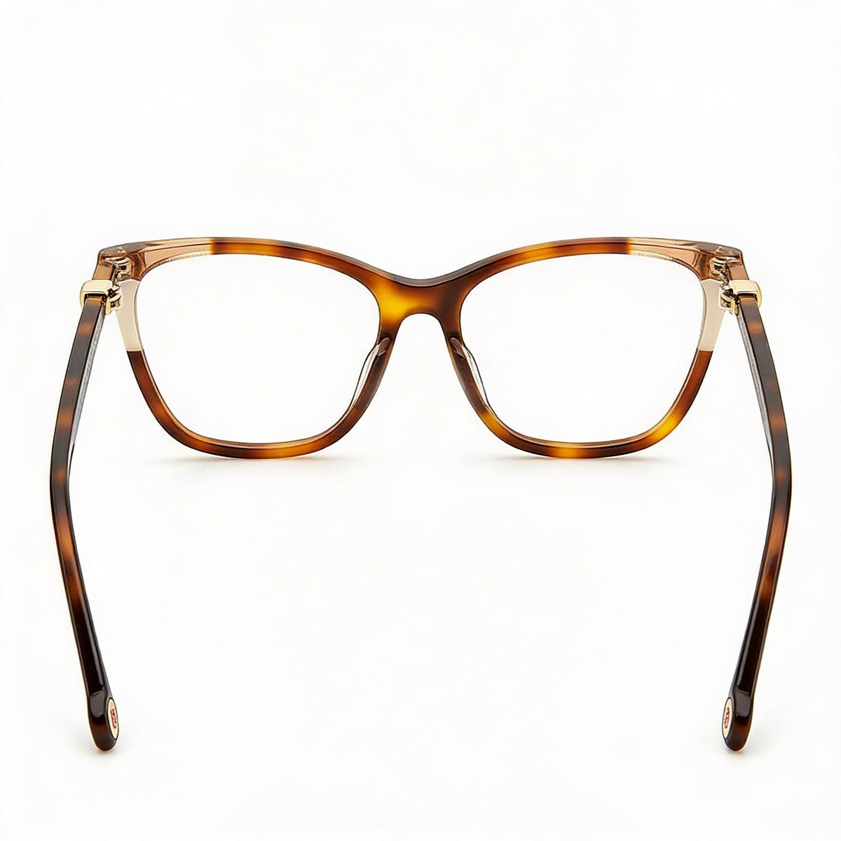 Carolina Herrera Havana Ivory Rectangle Eyeglasses for Women, 53mm, Photo 4