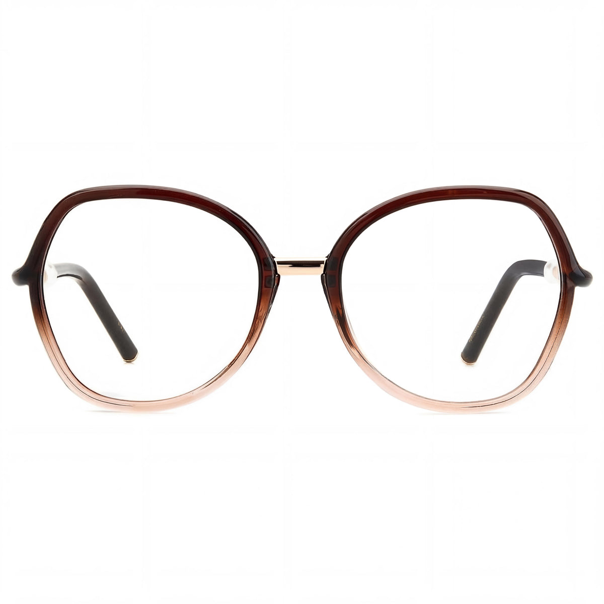 Gafas graduadas ovaladas para mujer Carolina Herrera Her 0080 marrones, 53 mm, Photo 2