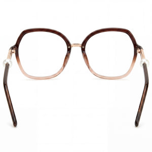 Carolina Herrera Her 0080 Oval Eyeglasses for Women — interior view, Polycarbonate demo lenses