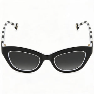 Carolina Herrera Her 0086/S Cat Eye Sunglasses for Women — front view, Plastic frame