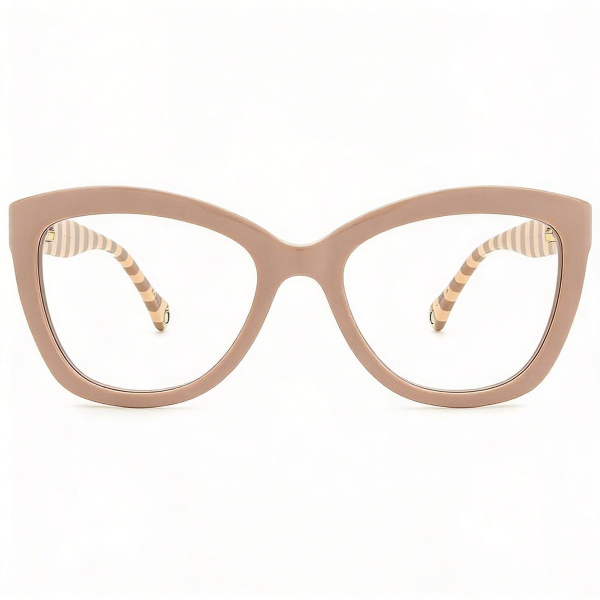 Gafas de Sol de Acetato Color Rosa Nude para Mujer Carolina Herrera Her 0088, Lentes de 53 mm, Puente de 18 mm, Patillas de 145 mm, Photo 2